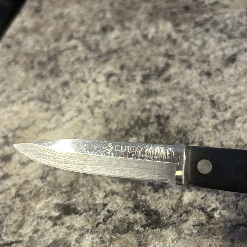 Cutco Black Handled Paring Knife - Picture 3 of 6